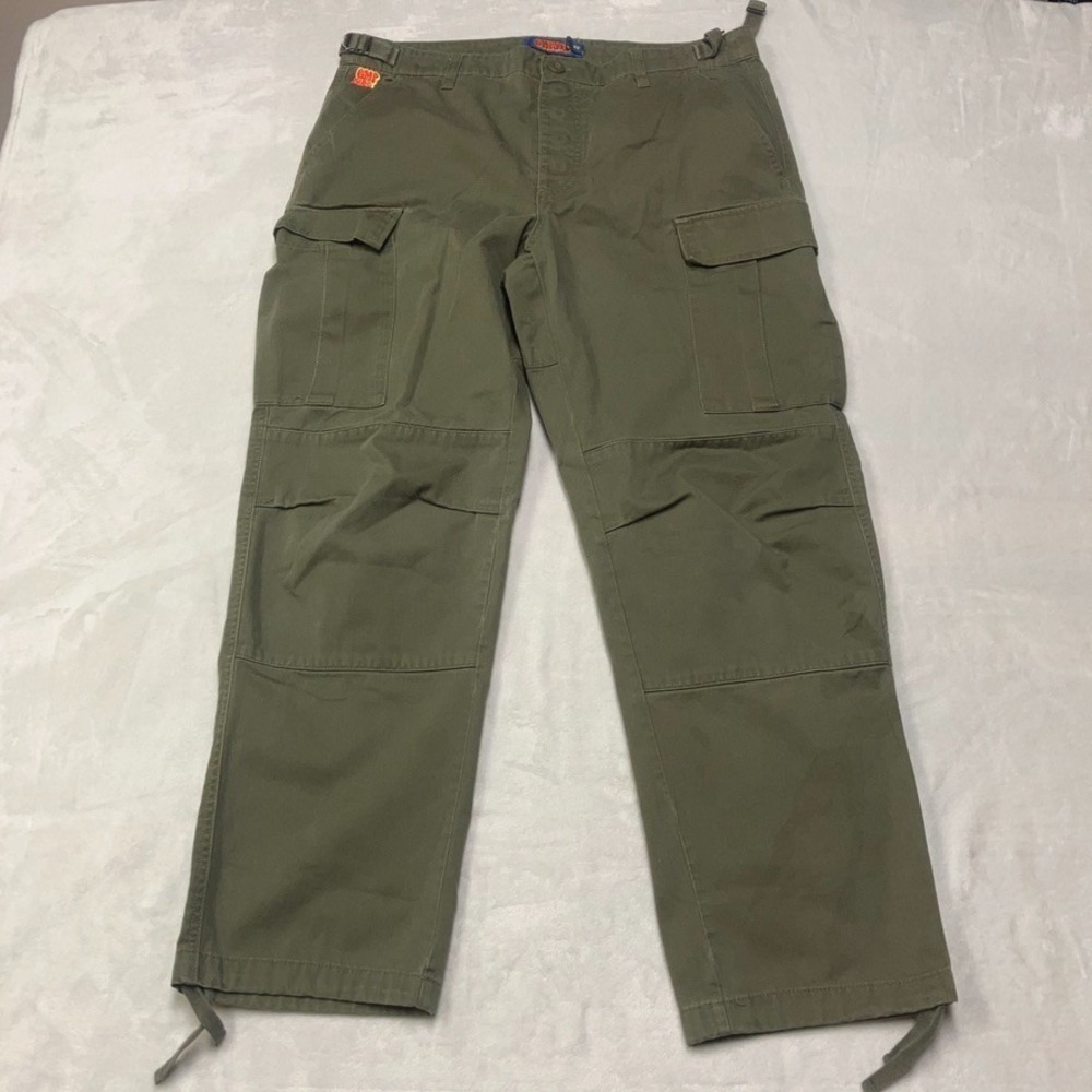 Empyre Cargo Pants‎ Men 32x30 Green Baggy Skater Loose Military Gorpcore *read